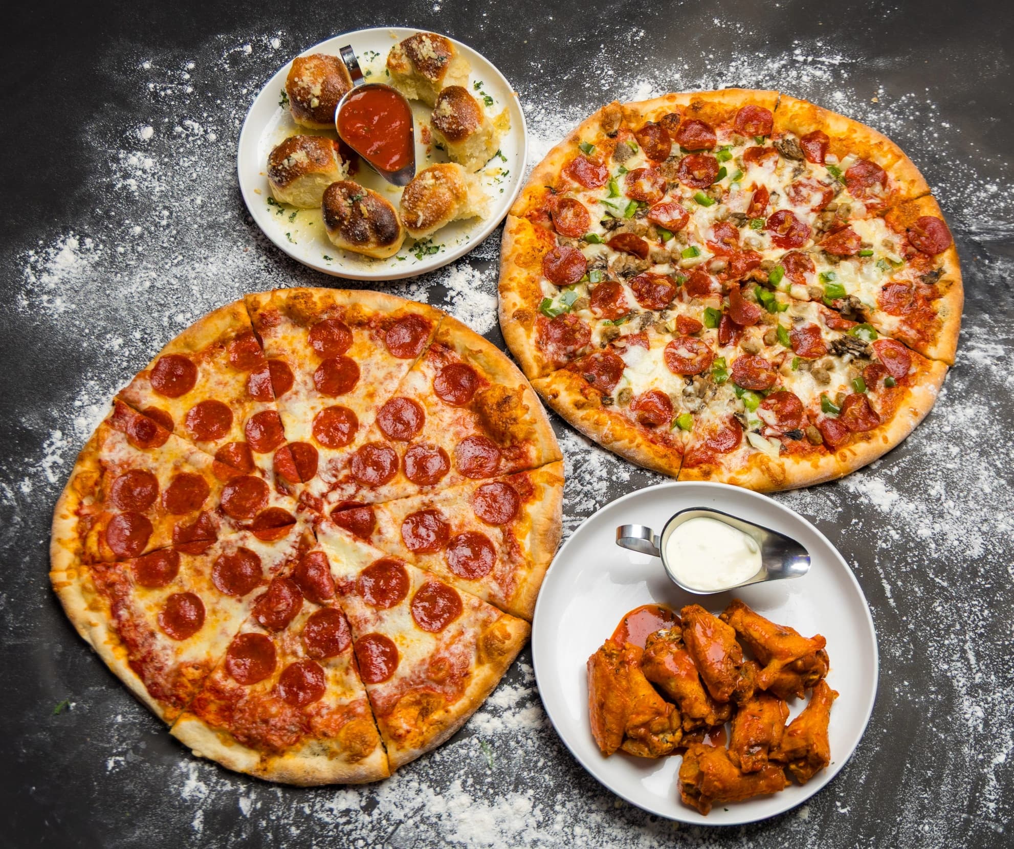 Little Guys Pizza kitchen